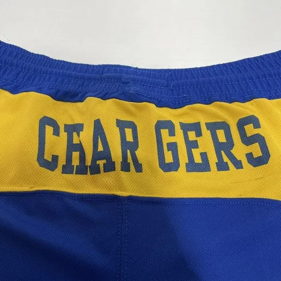 Vintage Chargers Shorts Blue/Yellow Large, Dodger, Drawstring, USA - Picture 2 of 11